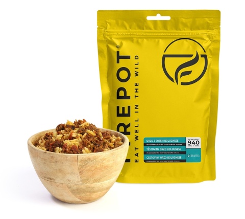 Orzo z sosem Bolognese Firepot XL, 690g/940 kcal