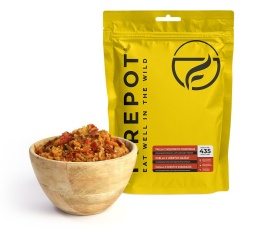Paella z wędzonymi pomidorami Firepot REG, 535g/435 kcal