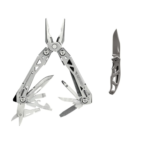 Zestaw Gerber Multitool Suspension NXT + Nóż Mini Paraframe Gift Box EDC