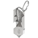Brelok Gerber Shard DT Silver Fish