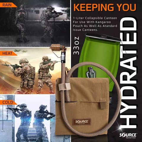 Bukłak Source Tactical Gear WLPS 3L low profile coyote