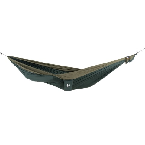Hamak Ticket To The Moon King Size Hammock Dark Green/Army Green