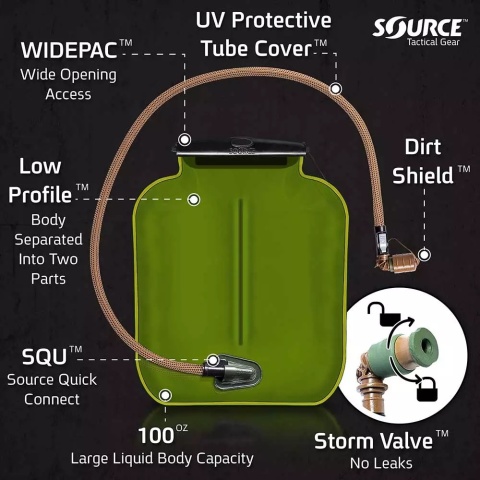 Bukłak Source Tactical Gear ILPS 3L Armor System UTA coyote Bukłak Source Tactical Gear ILPS 3L Armor System UTA coyote