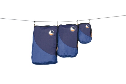 Ticket To The Moon Zestaw Travel Cube Set royal blue/navy blue (1xS, 1xM, 1xL)